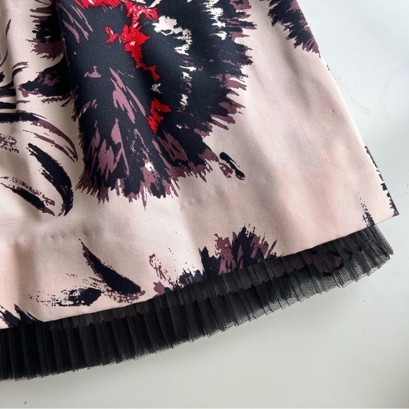 Anthropologie Peter Som x Made In Kind Brushstroke Blossoms Cocktail Dre… - Picture 12 of 14